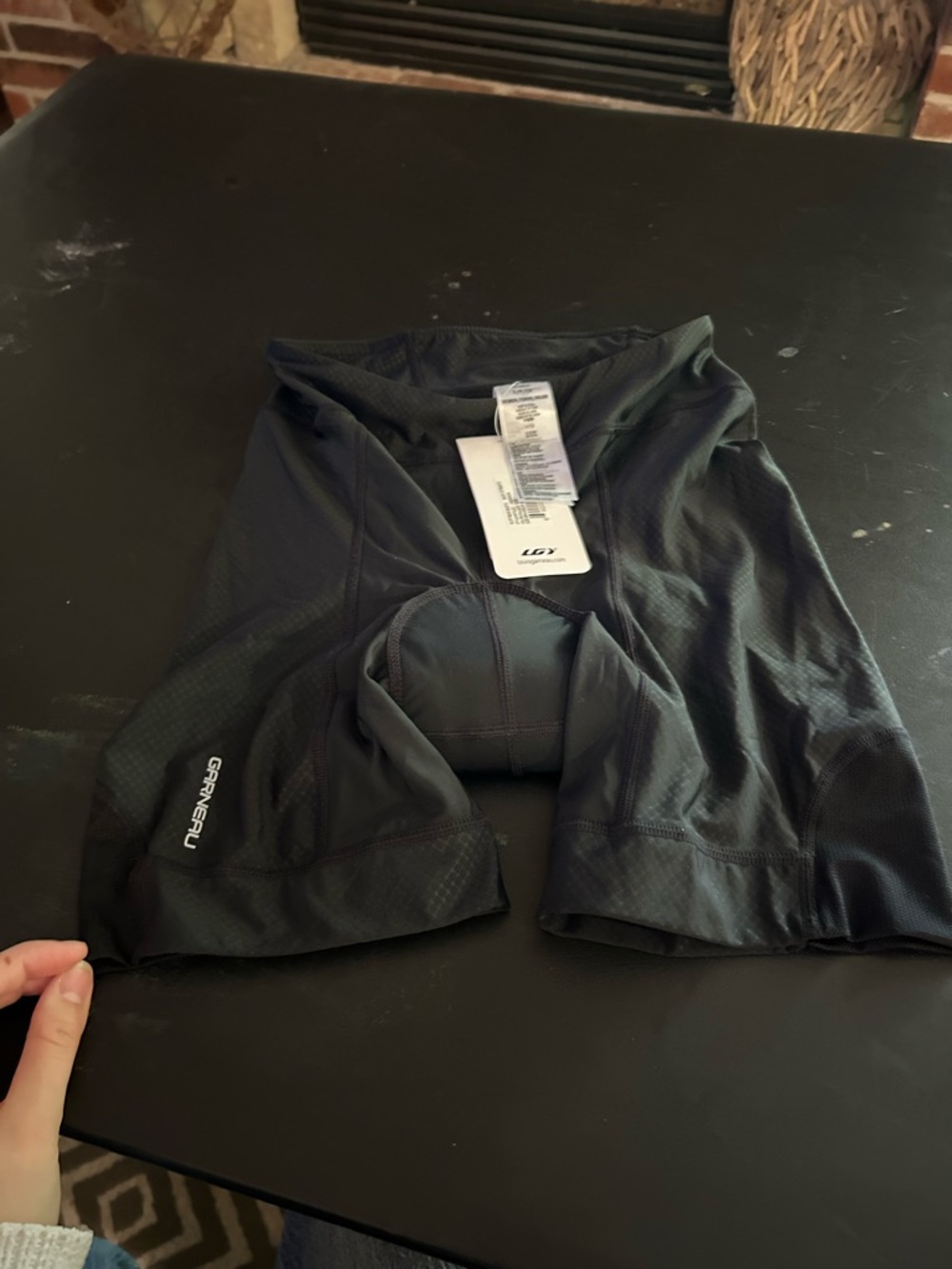 Louis Garneau Women's Black Athletic Cycling Shorts